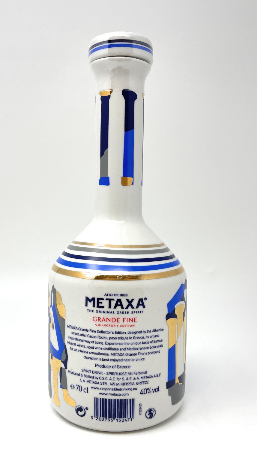 Spirituosen Aktion! :: Metaxa 40% Alkohol Fine Brandy Vol. 1x Collector´s 0,7 Liter Grande Edition
