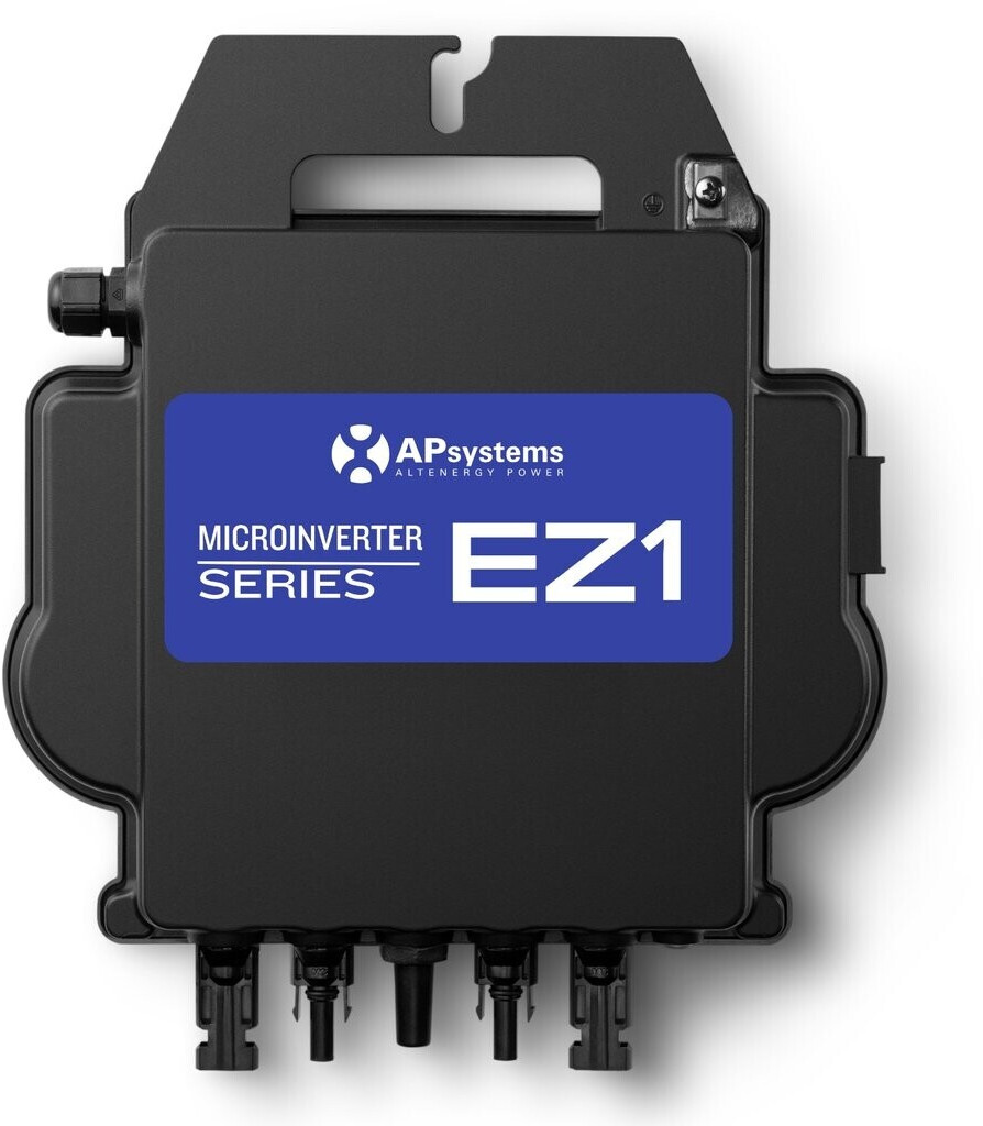 800W APSystems A-EZ1-M - inkl. 3m Anschlusskabel - PV Wechselrichter-Set, 800 Watt, Schutzkontakt, APsystems (EZ-1), 3m