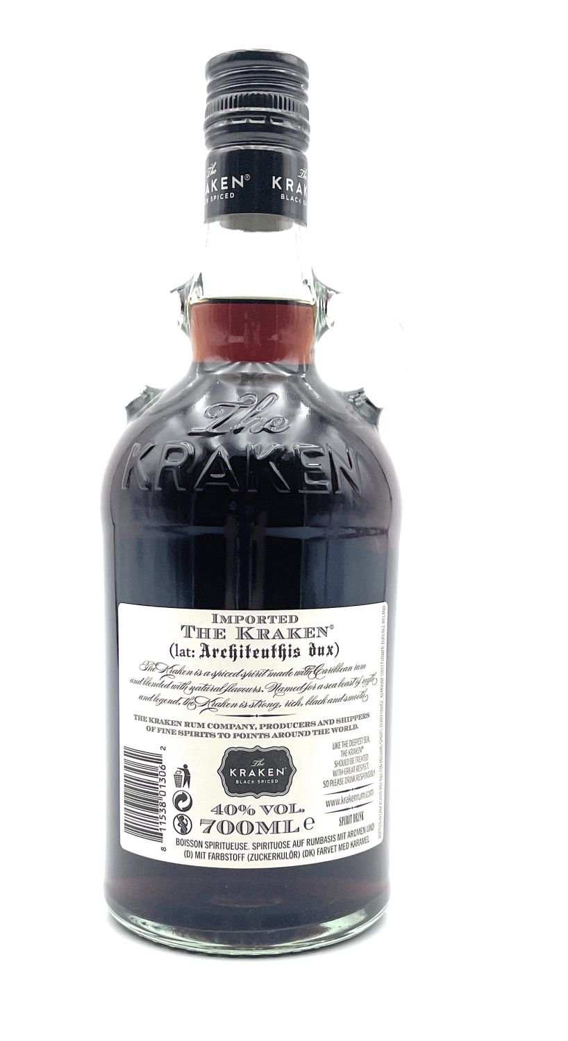 Lebensmittel :: 0,7 1x Vol. Spiced Black Alkohol Kraken The 40% Rum Liter
