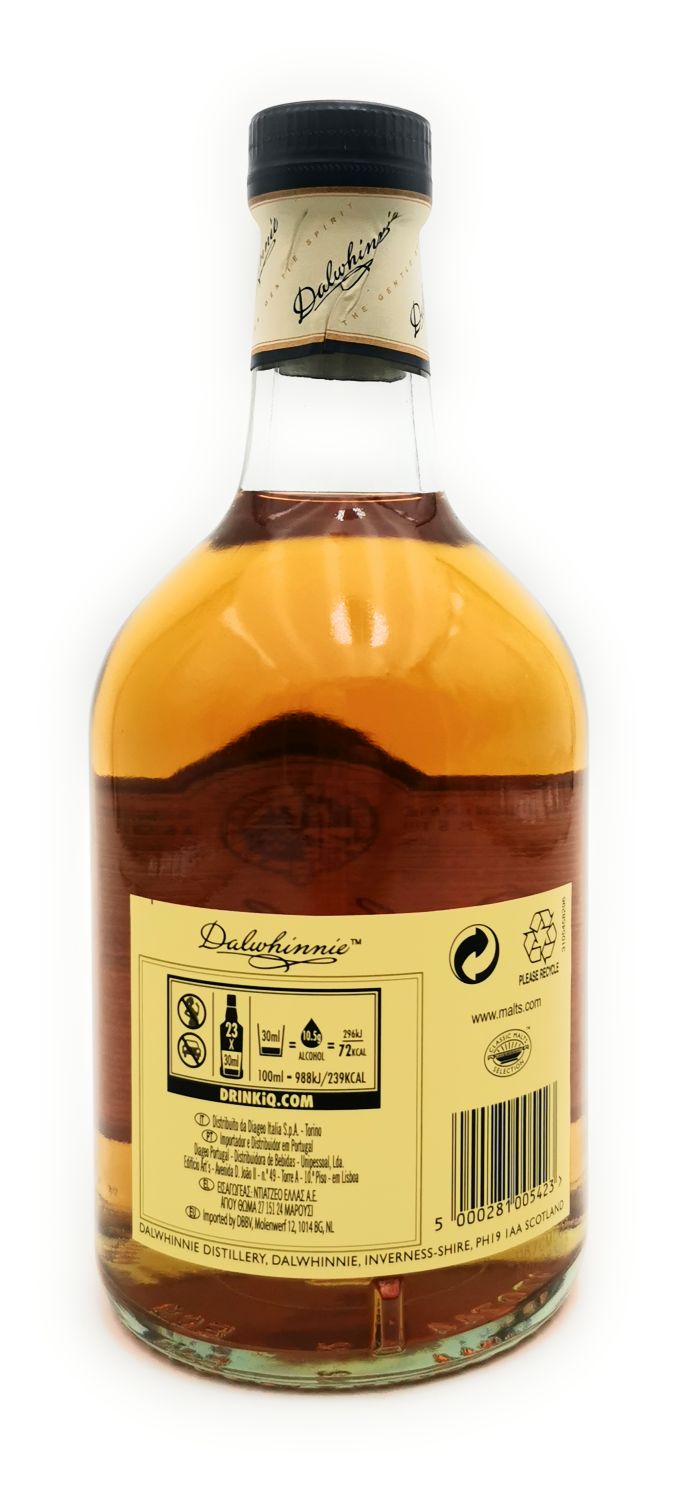 1x Highland 0,7 Whisky Dalwhinnie Single Scotch Malt 15 Alkohol :: 43% Spirituosen Jahre Aktion! l